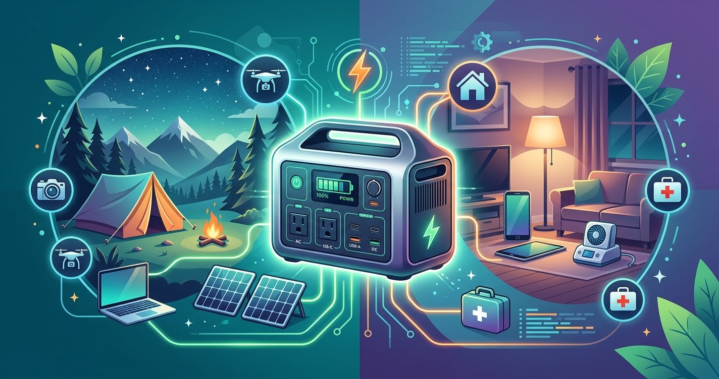 The Ultimate Guide to Portable Power Stations: Your Go-To for Off-Grid Adventures &amp; Emergency Preparedness