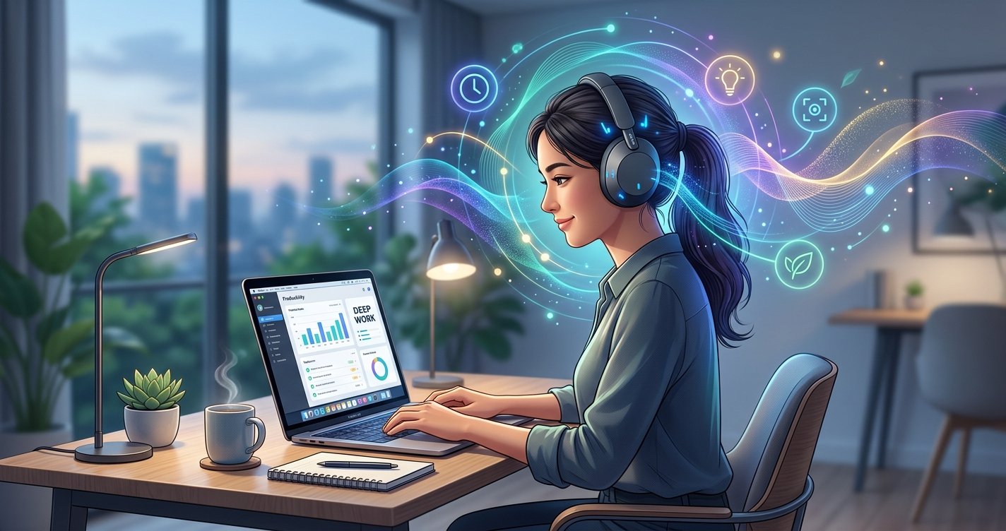 The Magic of Silence: Unlocking Productivity and Peace with Noise-Cancelling Headphones