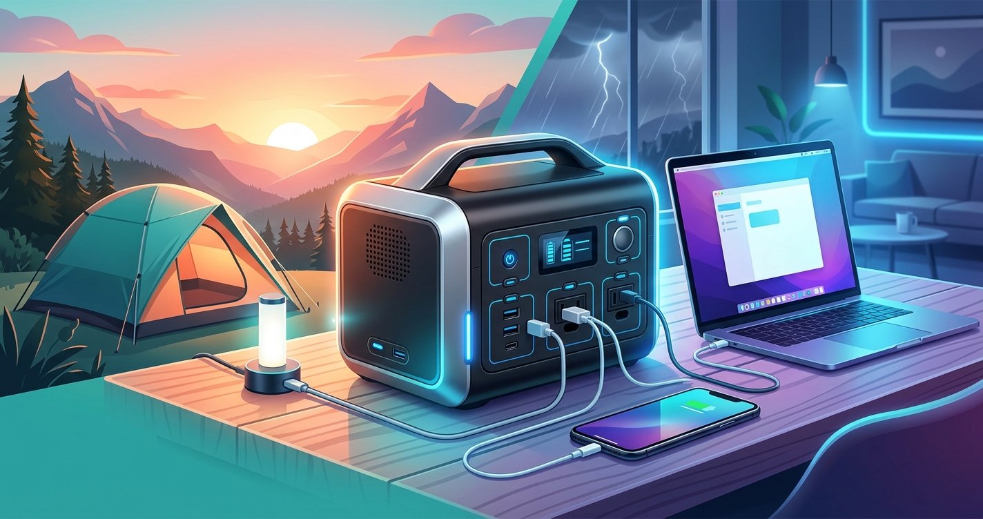 Power Up Anywhere: Your Essential Guide to Portable Power Stations for Adventure &amp; Emergencies