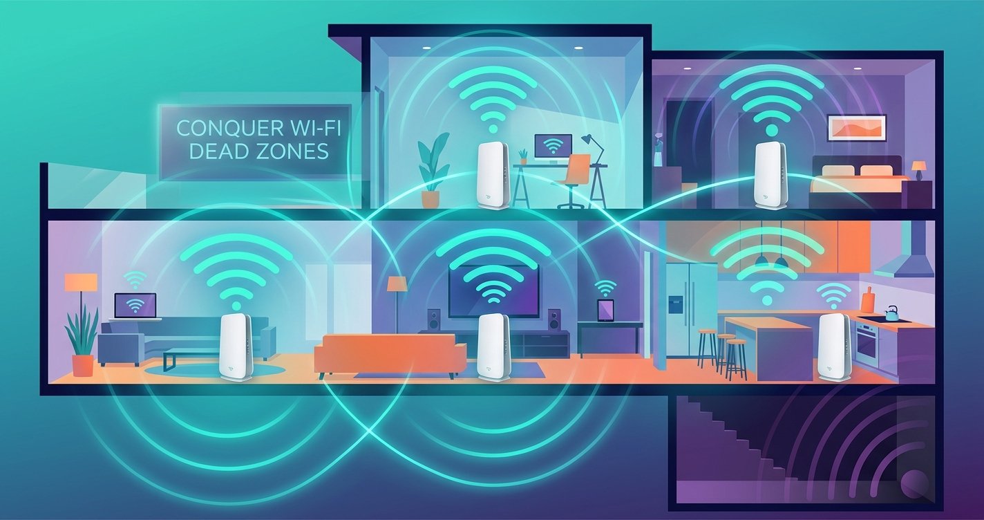 Conquer Wi-Fi Dead Zones: The Ultimate Guide to Mesh Wi-Fi Systems for a Flawless Home Network