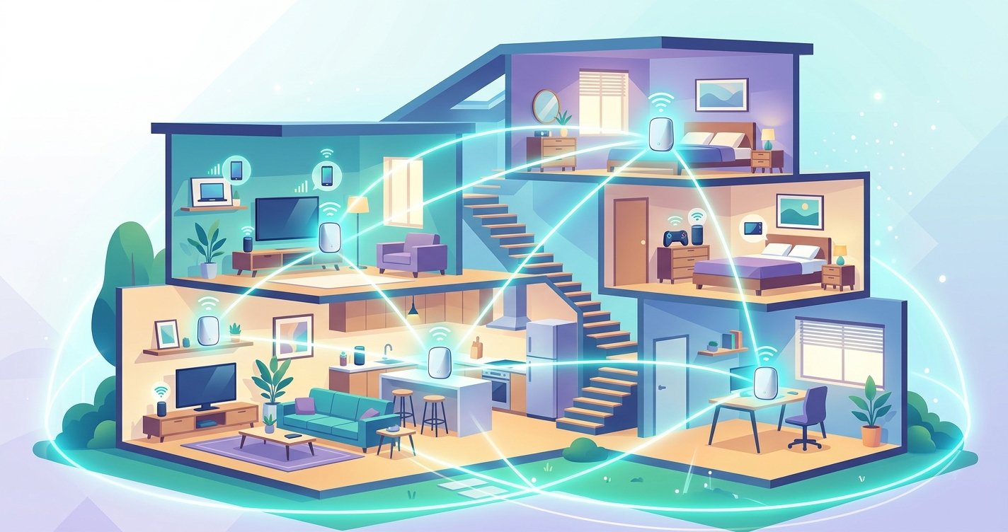 Banish Wi-Fi Dead Zones Forever: A Friendly Guide to Whole-Home Mesh Wi-Fi Systems