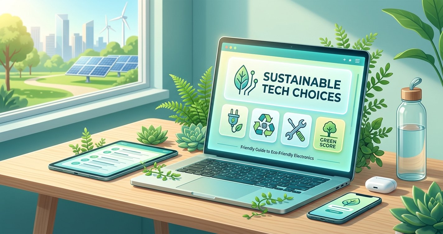 Sustainable Tech Choices: Your Friendly Guide to Eco-Friendly Electronics for a Greener Future
