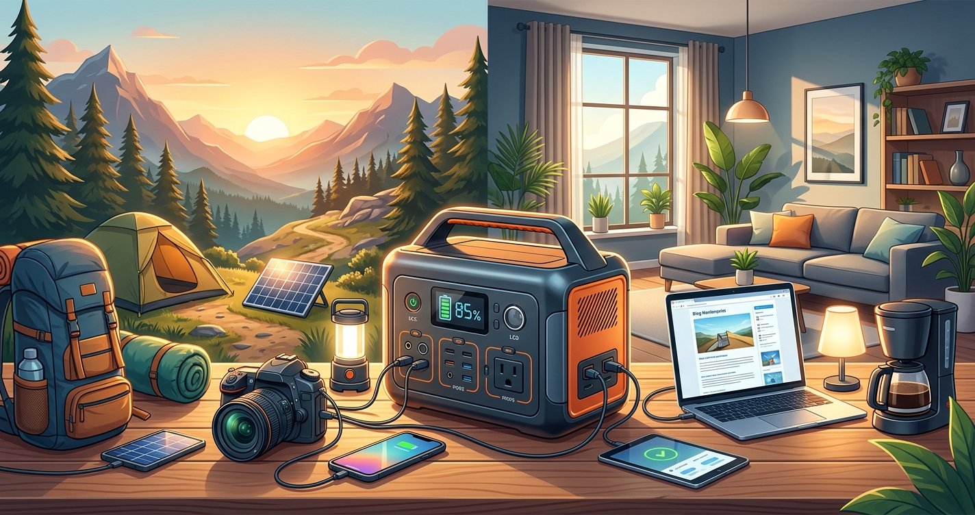 Power Up Your Adventures &amp; Home: The Ultimate Guide to Portable Power Stations