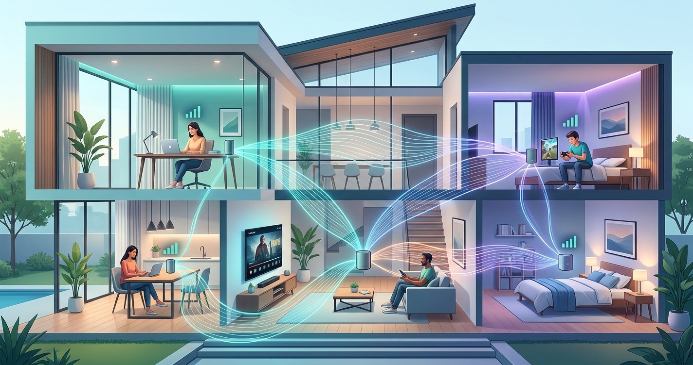 Banish Wi-Fi Dead Zones: Your Friendly Guide to Seamless Whole-Home Mesh Wi-Fi