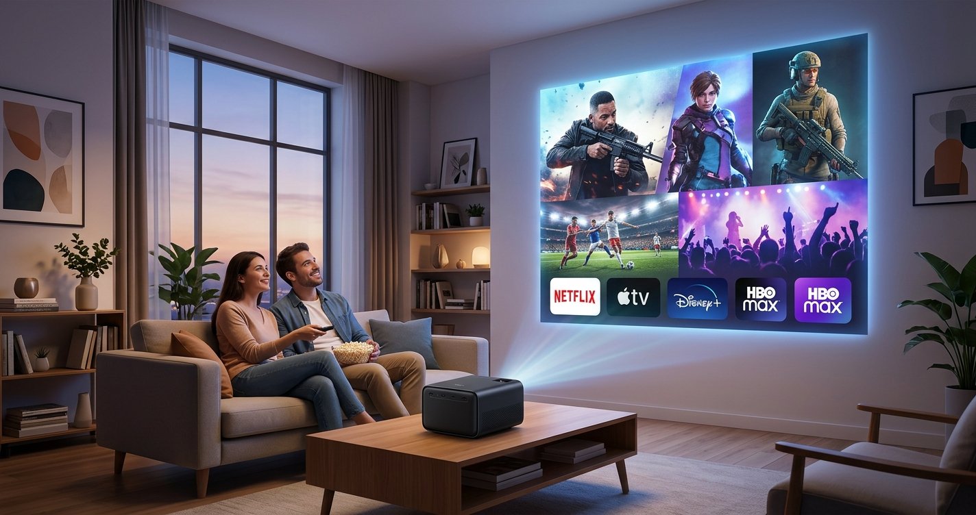 Beyond the Big Screen: Unlocking Endless Entertainment with Portable Projectors