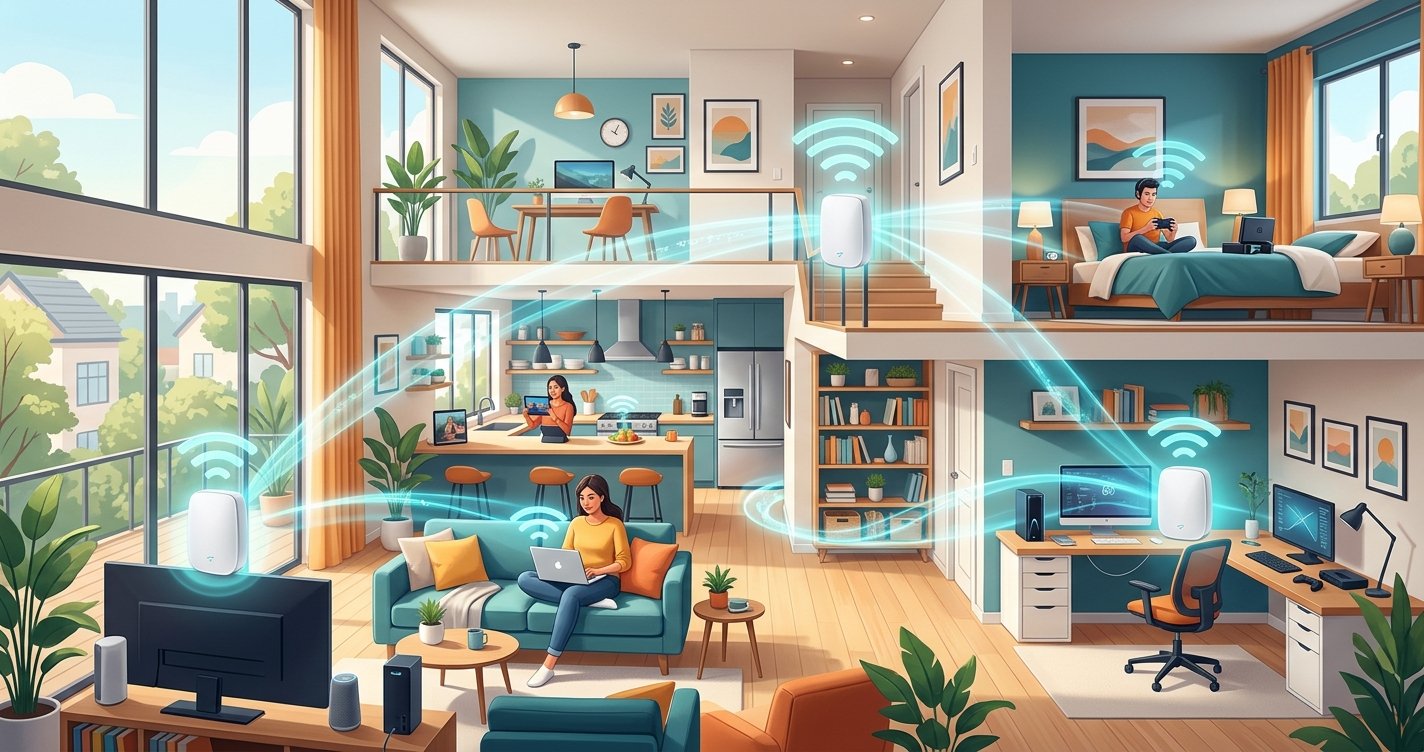 Banish Wi-Fi Dead Zones Forever: A Friendly Guide to Mesh Wi-Fi Systems