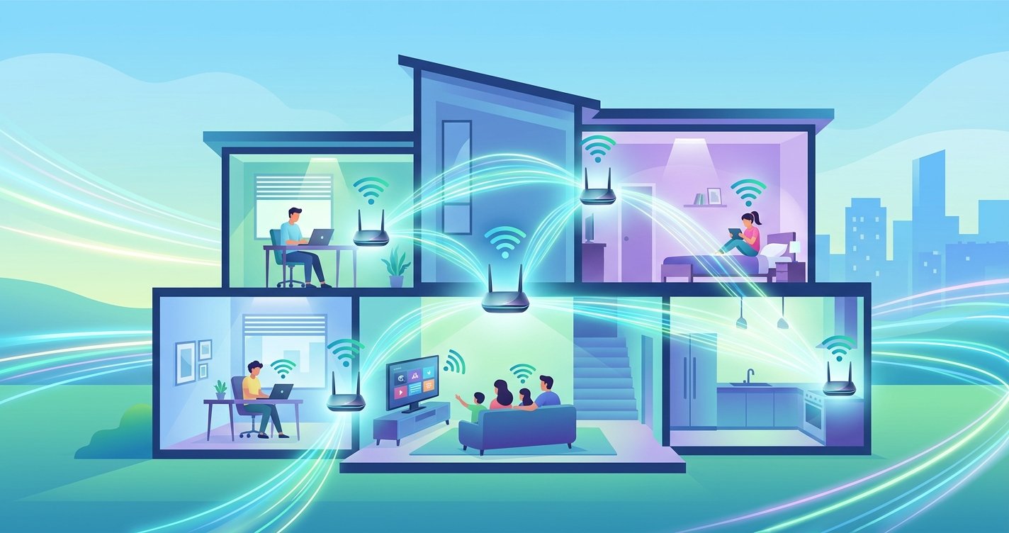 Banish Wi-Fi Dead Zones: Your Ultimate Guide to Seamless Whole-Home Mesh Wi-Fi
