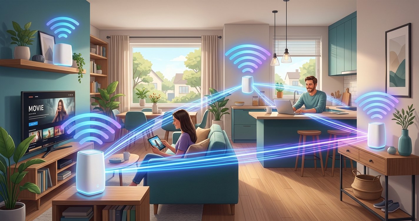 Banish Wi-Fi Dead Zones Forever: The Ultimate Guide to Mesh Wi-Fi Systems for a Flawless Home Network