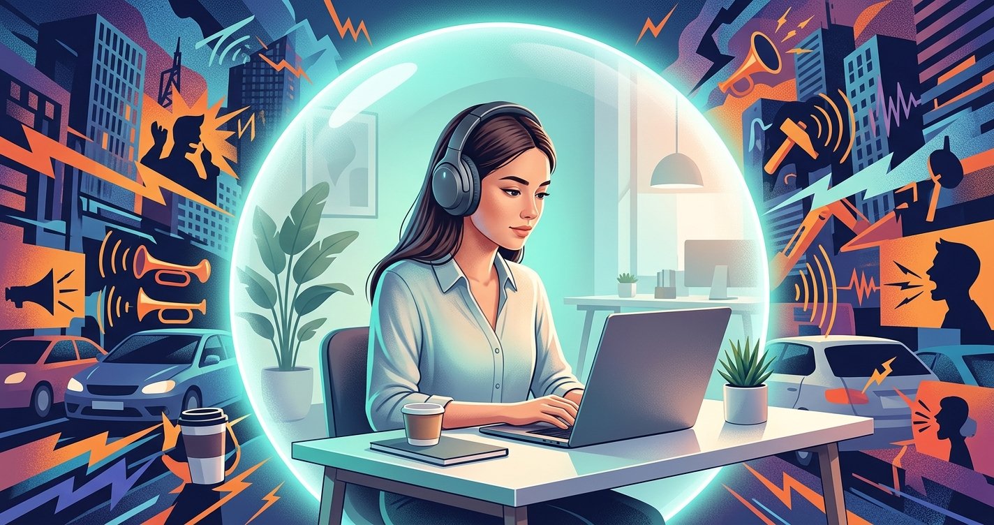 Drowning Out the Din: Your Ultimate Guide to Noise-Cancelling Headphones for Peace and Productivity
