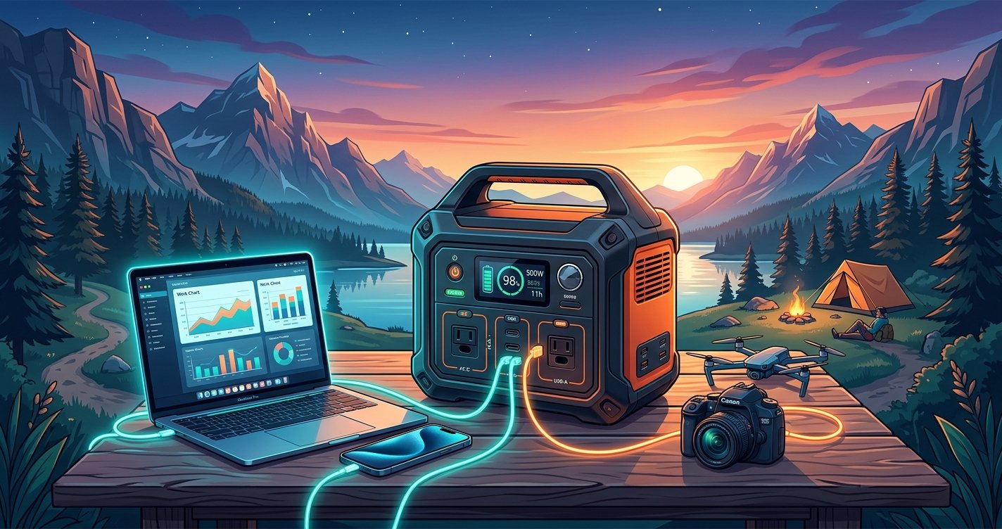 Unlock Uninterrupted Power: Why a Portable Power Station is Your Next Essential Gadget