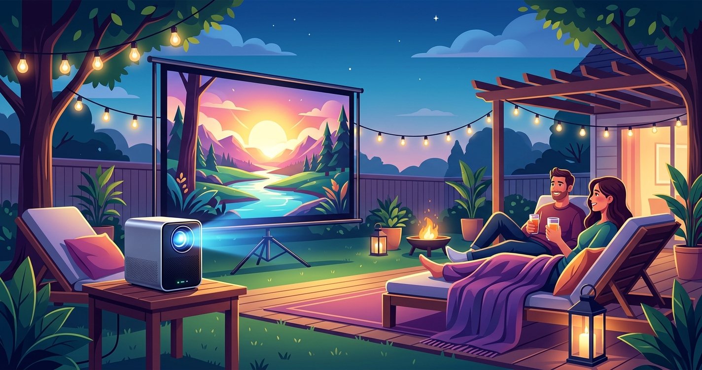 Transform Your Backyard: The Ultimate Guide to Portable Projectors for Outdoor Movie Nights