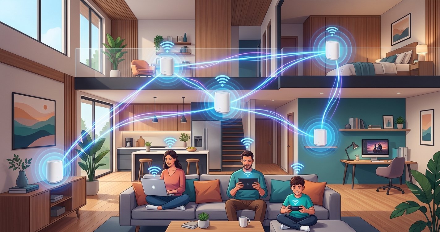 Banish Wi-Fi Dead Zones Forever: Your Friendly Guide to Seamless Whole-Home Mesh Wi-Fi Systems