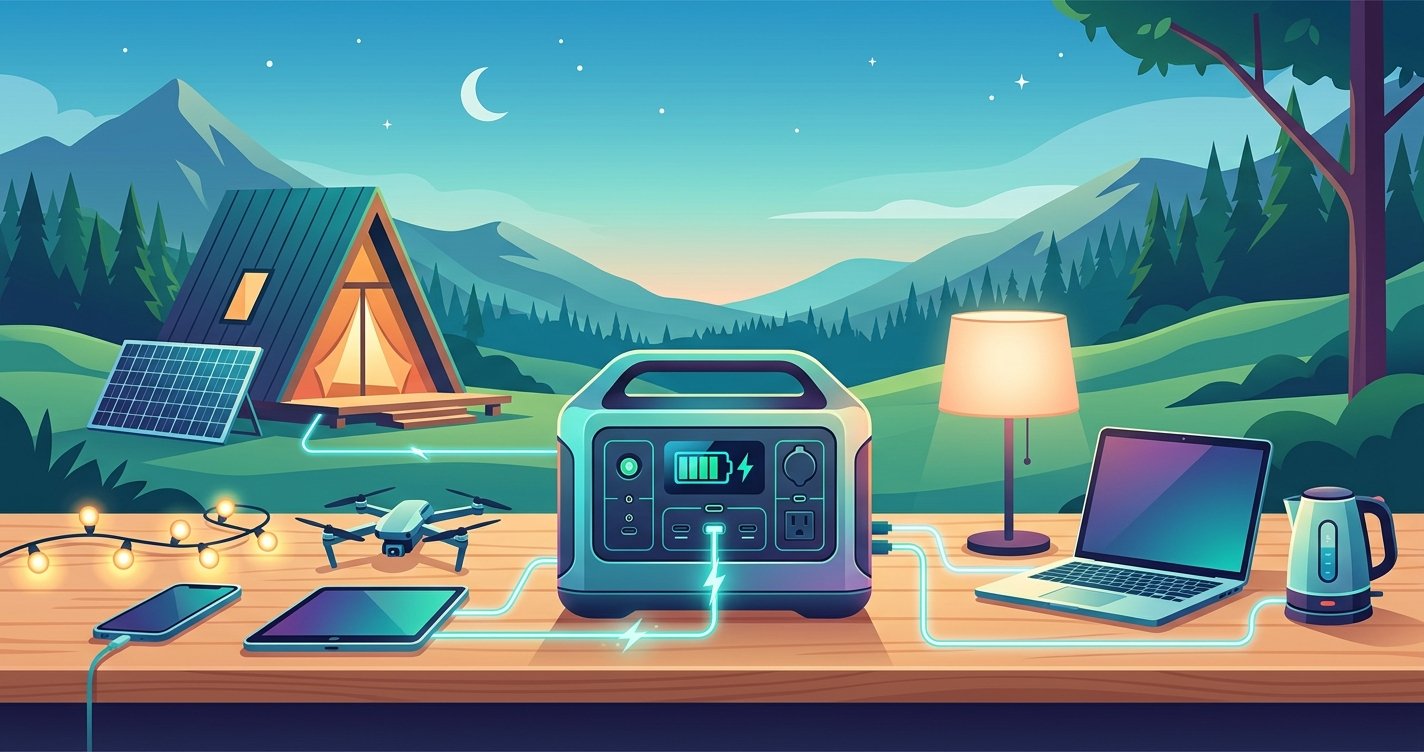 The Ultimate Guide to Portable Power Stations: Your Go-To for Off-Grid Adventures &amp; Home Backup