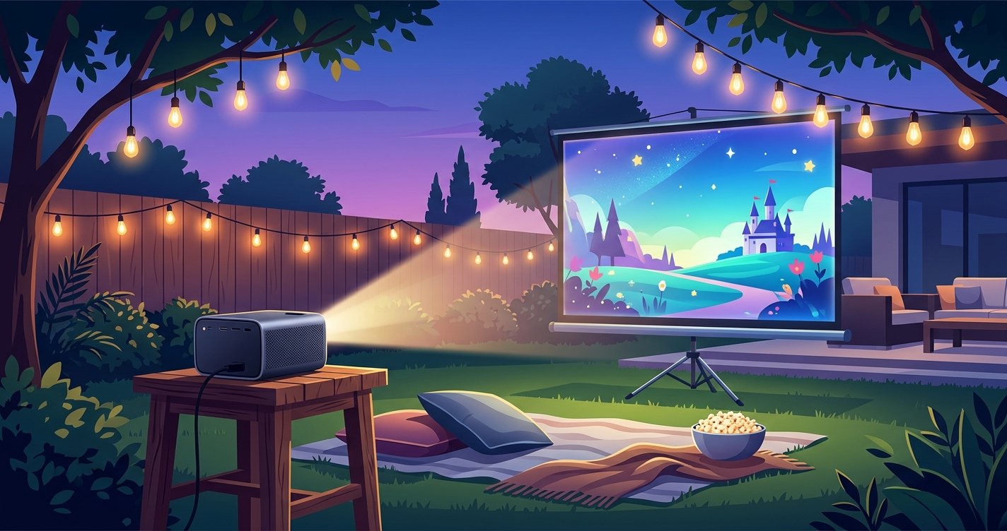 Transform Your Backyard: The Ultimate Guide to Portable Projectors for Outdoor Movie Nights