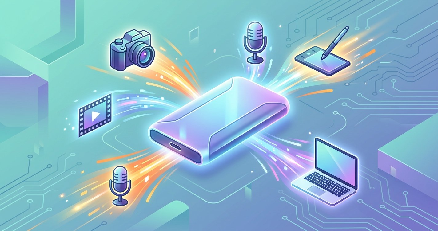 Unleash Your Creativity: Why Portable SSDs Are a Game-Changer for Content Creators