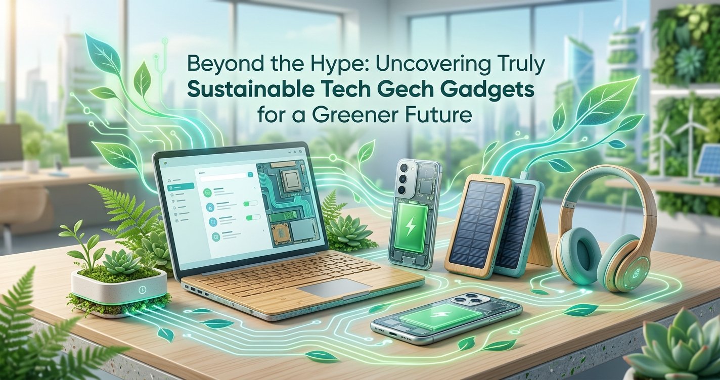 Beyond the Hype: Uncovering Truly Sustainable Tech Gadgets for a Greener Future