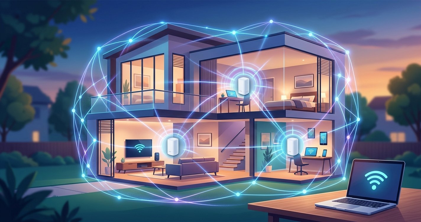 Say Goodbye to WiFi Dead Zones: Why a Mesh WiFi System is Your Ultimate Home Network Upgrade