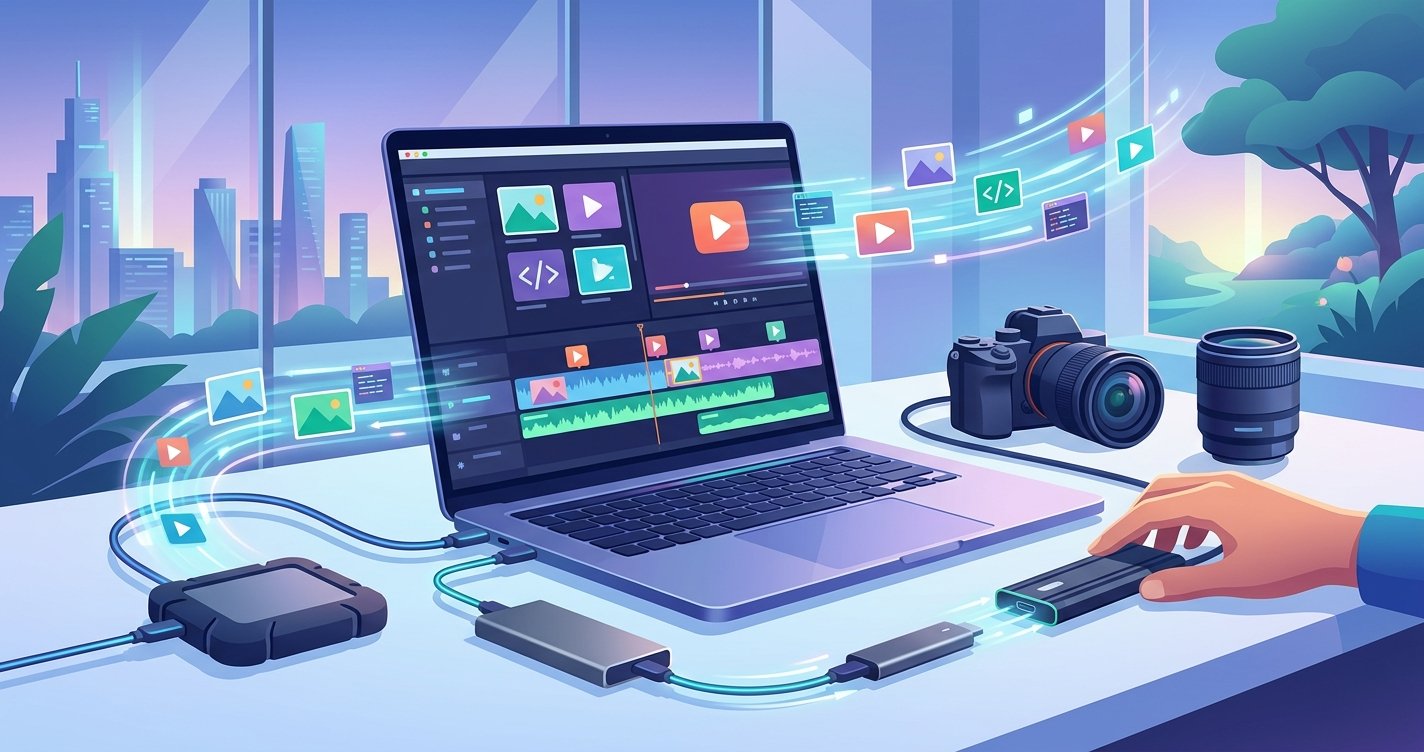 Supercharge Your Workflow: The Essential Guide to Portable SSDs for Content Creators in 2024