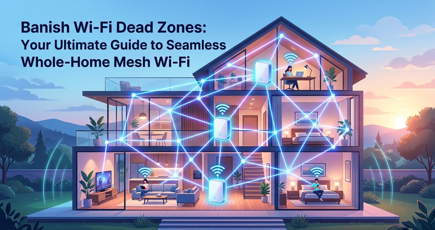 Banish Wi-Fi Dead Zones: Your Ultimate Guide to Seamless Whole-Home Mesh Wi-Fi