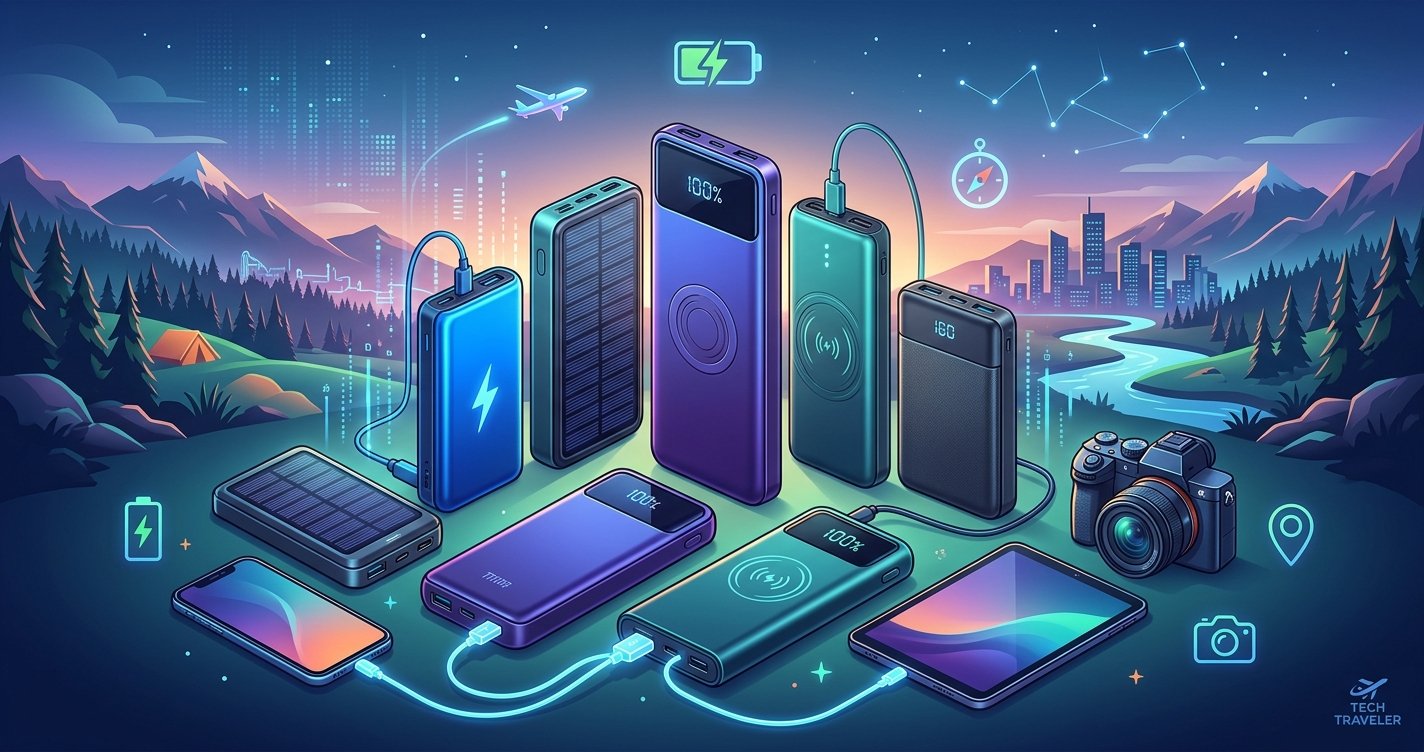 Power Up Your Adventures: The Ultimate Guide to Portable Power Banks for Travelers