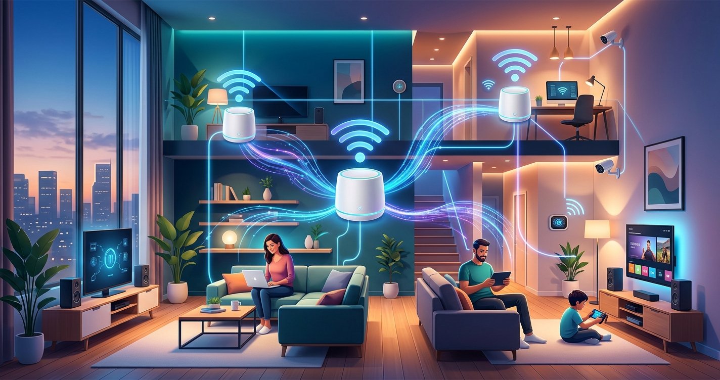 Conquer Wi-Fi Dead Zones: The Ultimate Guide to Mesh Wi-Fi Systems for Your Smart Home