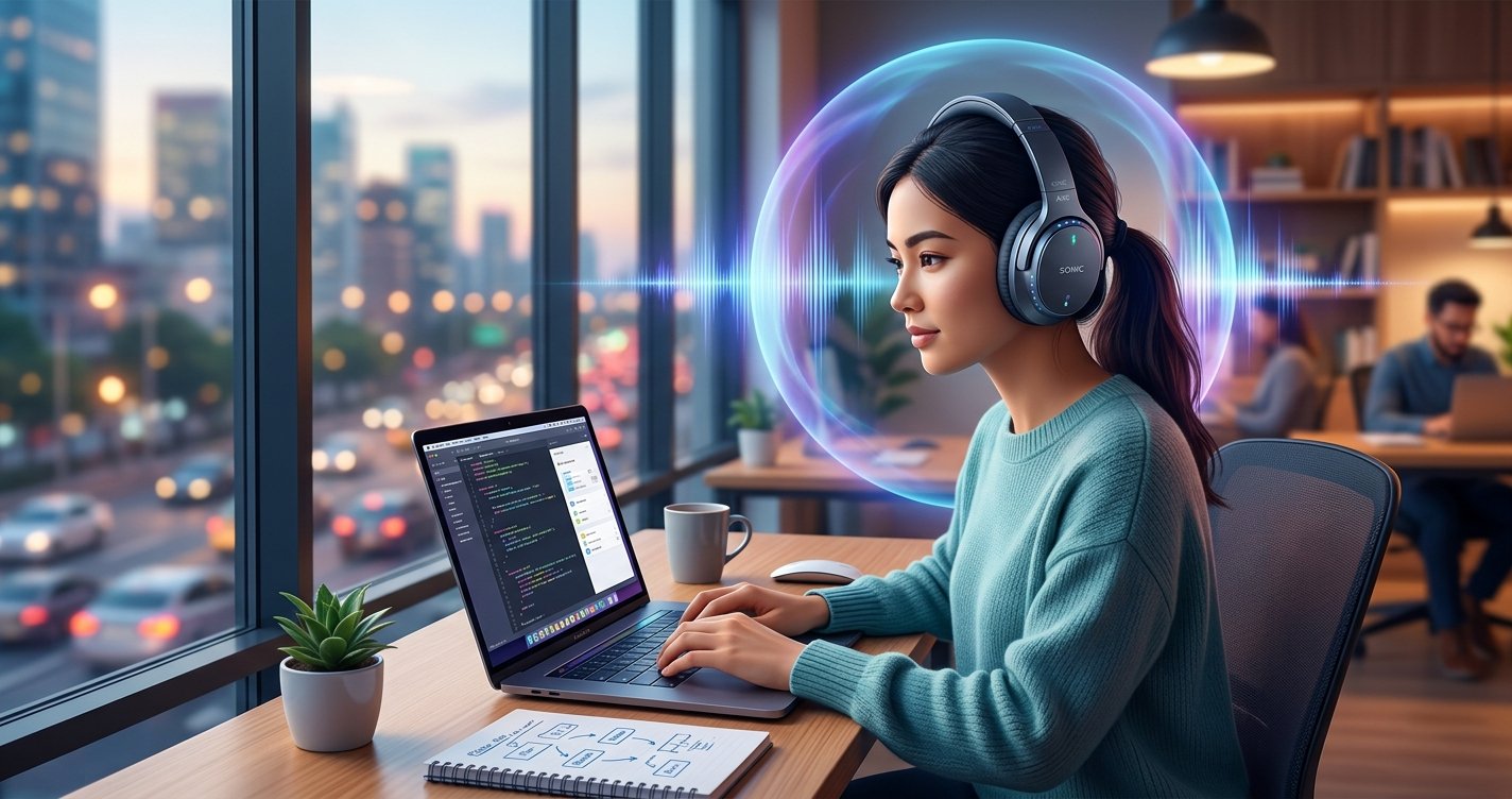 Beyond the Beat: How Noise-Cancelling Headphones Revolutionize Productivity &amp; Well-being