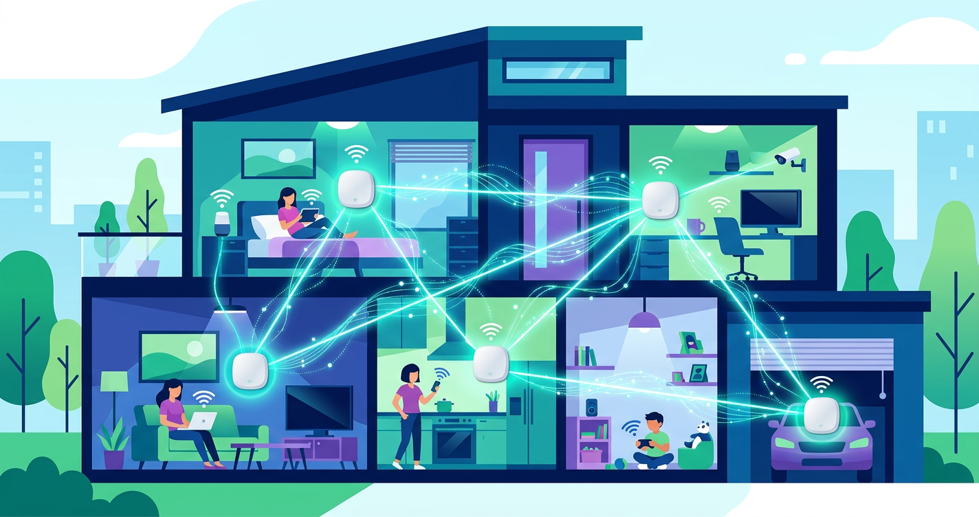 Banish Wi-Fi Dead Zones Forever: Your Friendly Guide to Whole Home Mesh Wi-Fi Systems