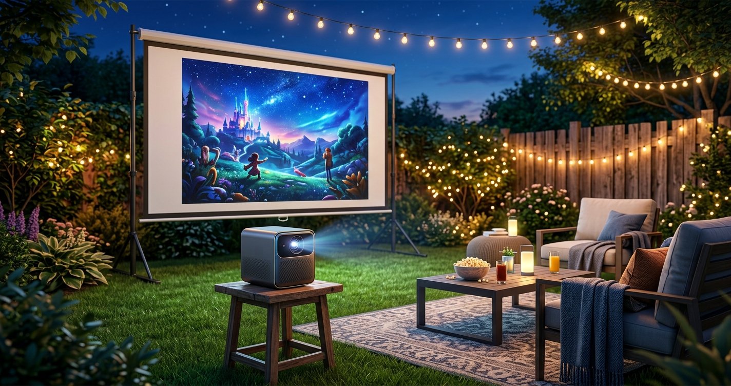 Transform Your Backyard into an Outdoor Cinema: The Best Portable Projectors for Epic Movie Nights