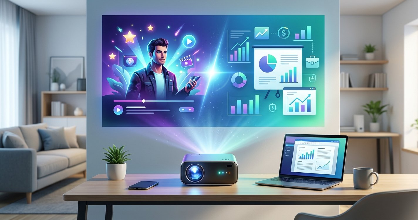 Portable Projectors: Your Go-Anywhere Entertainment &amp; Productivity Powerhouse – A Comprehensive Guide