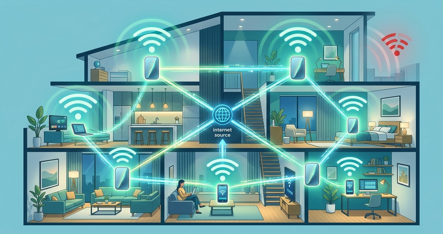 Banish Wi-Fi Dead Zones Forever: A Deep Dive into Mesh Wi-Fi Systems for a Flawless Home Network