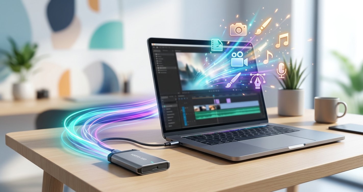 Unleash Your Creativity: Why Portable SSDs are a Game-Changer for Content Creators