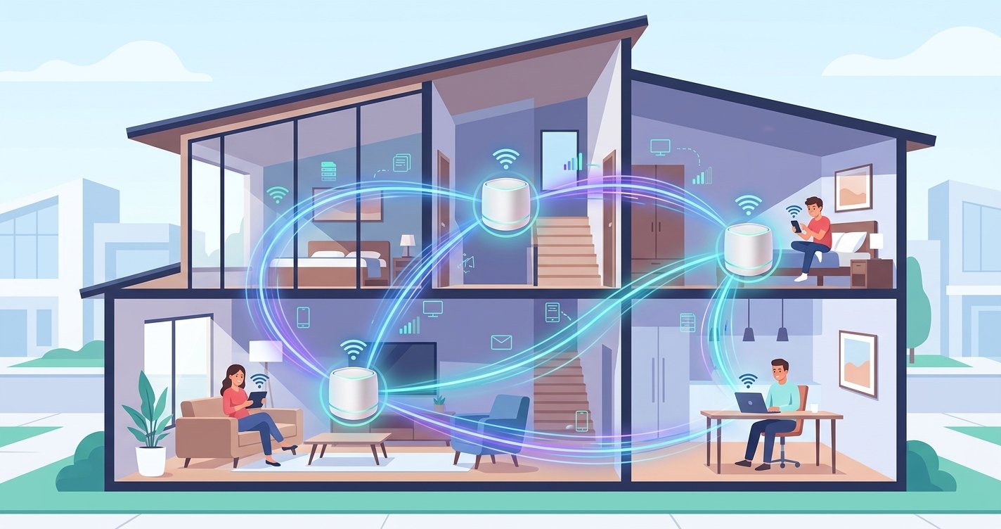 Banish Wi-Fi Dead Zones Forever: Your Friendly Guide to Whole-Home Mesh Wi-Fi