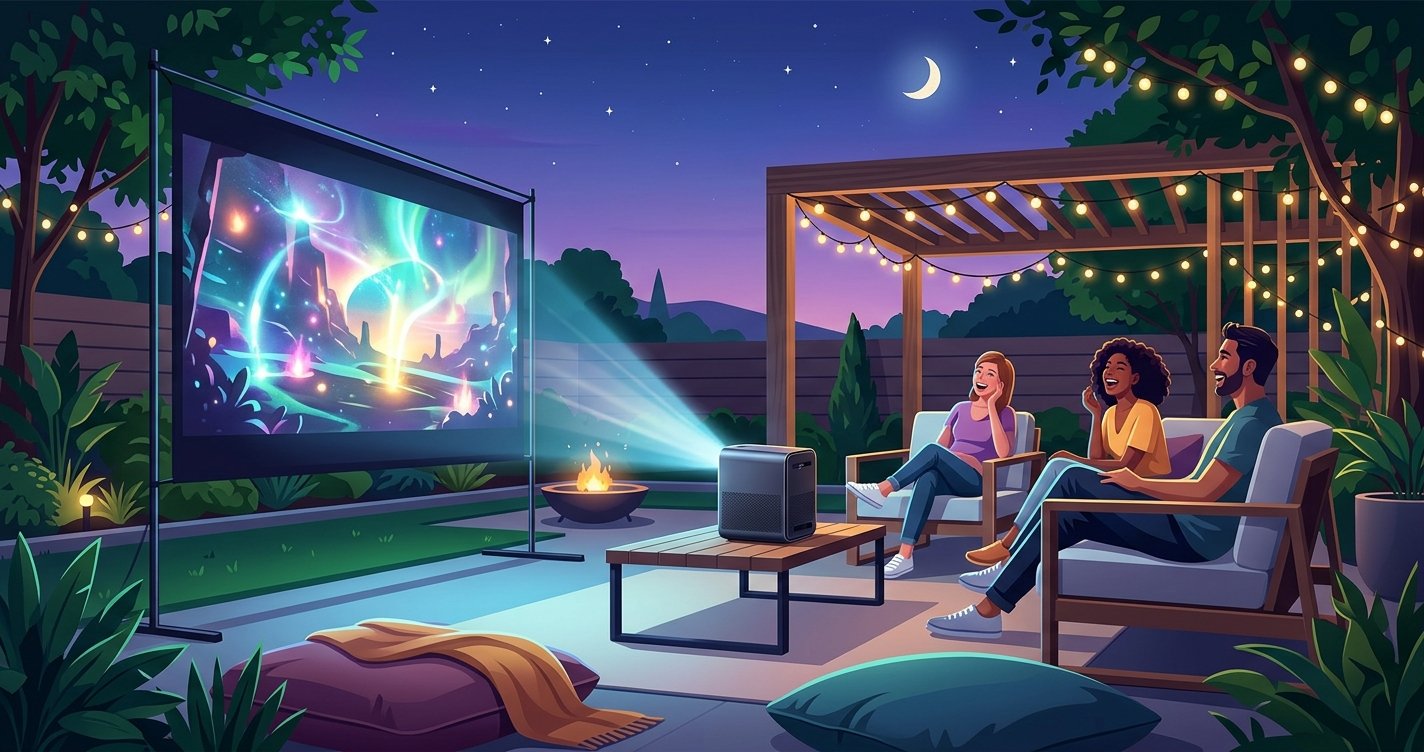 Transform Your Backyard into a Blockbuster: The Ultimate Guide to Portable Projectors for Outdoor Movie Nights