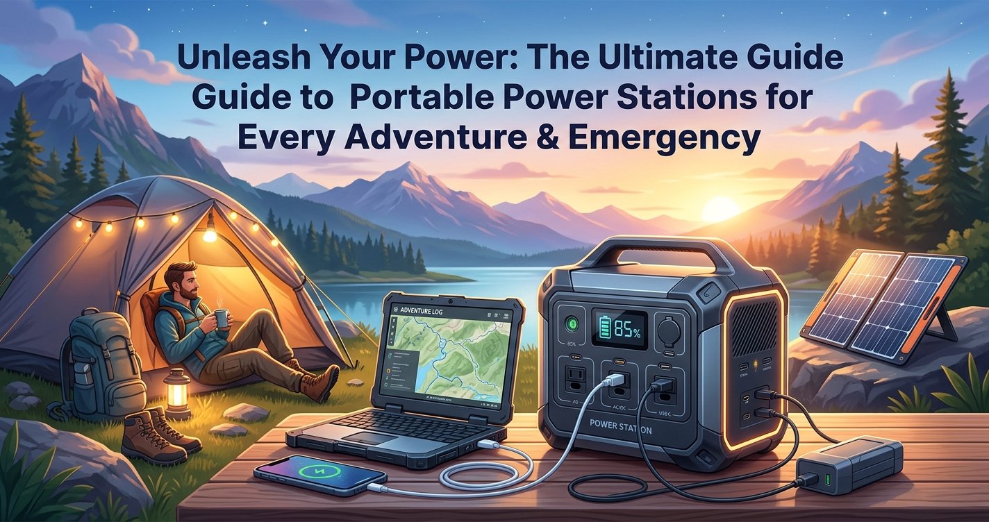 Unleash Your Power: The Ultimate Guide to Portable Power Stations for Every Adventure &amp; Emergency