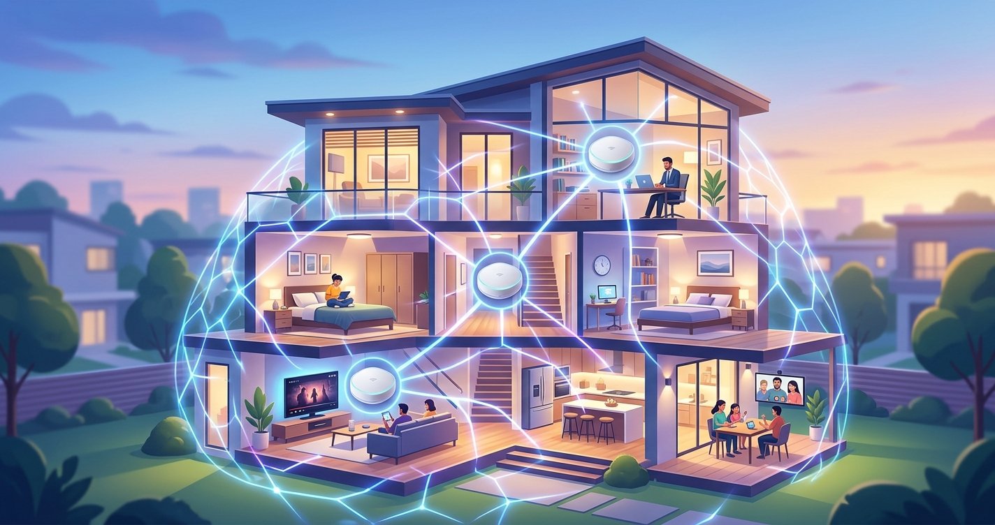 Banish Wi-Fi Dead Zones: Your Ultimate Guide to Seamless Whole-Home Mesh Wi-Fi