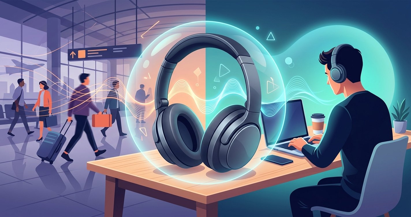 Silence the Chaos: How Noise-Cancelling Headphones Can Revolutionize Your Focus and Travel