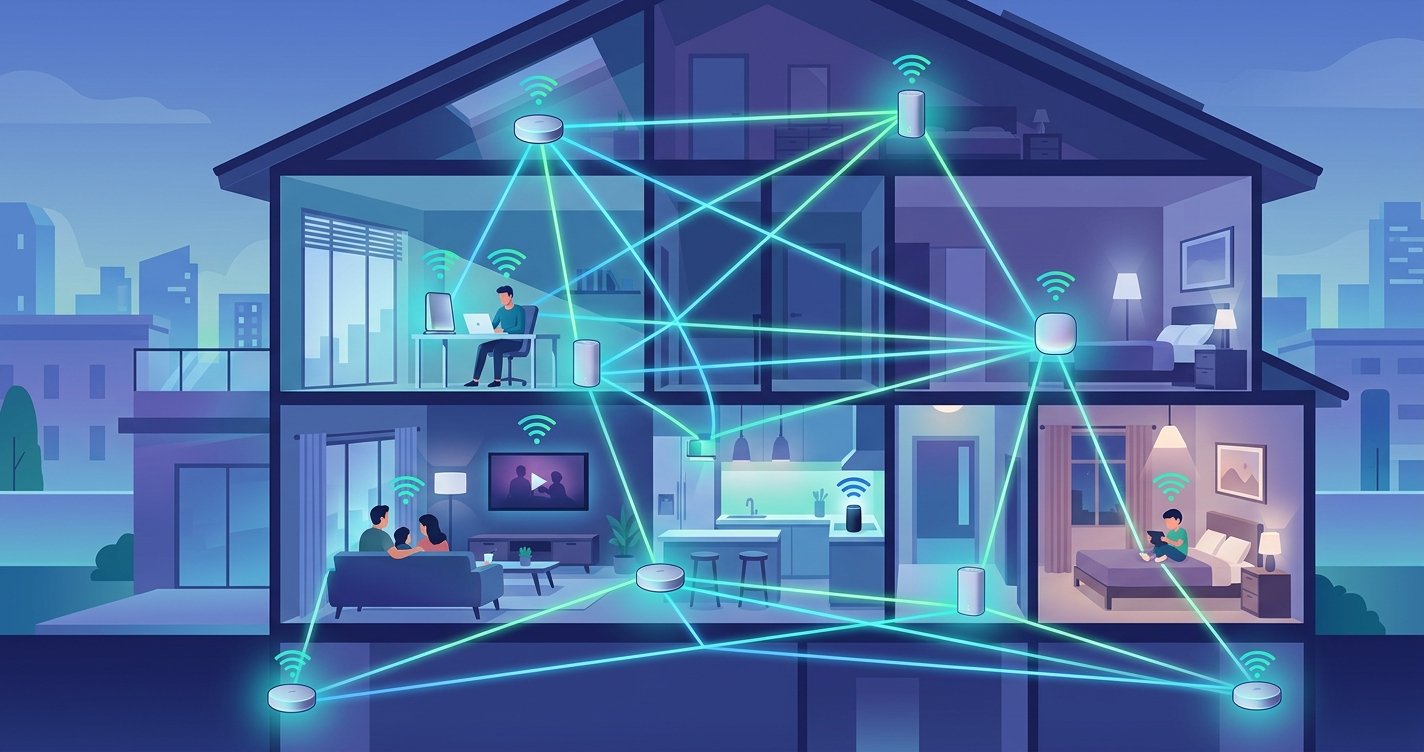 Banish Wi-Fi Dead Zones: Your Ultimate Guide to Seamless Home Connectivity with Mesh Wi-Fi