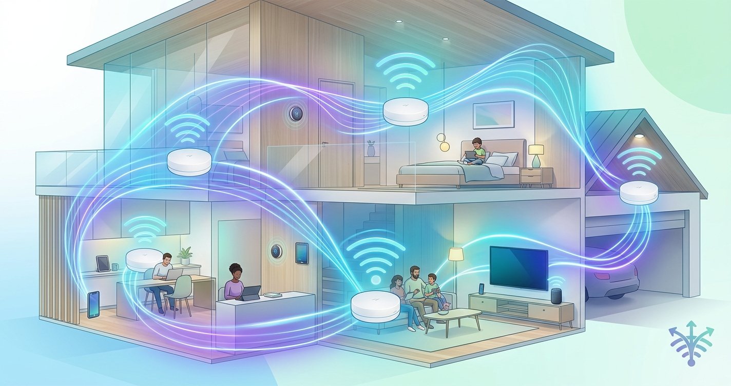 Banish Wi-Fi Dead Zones Forever: The Ultimate Guide to Mesh Wi-Fi Systems for a Seamless Smart Home