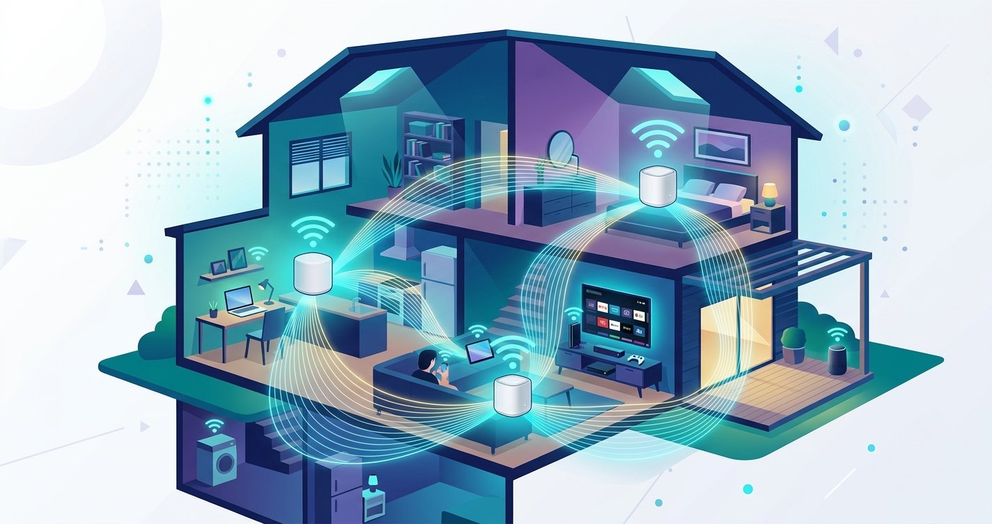 Upgrade Your Wi-Fi: How Mesh Systems Conquer Dead Zones and Boost Whole-Home Connectivity