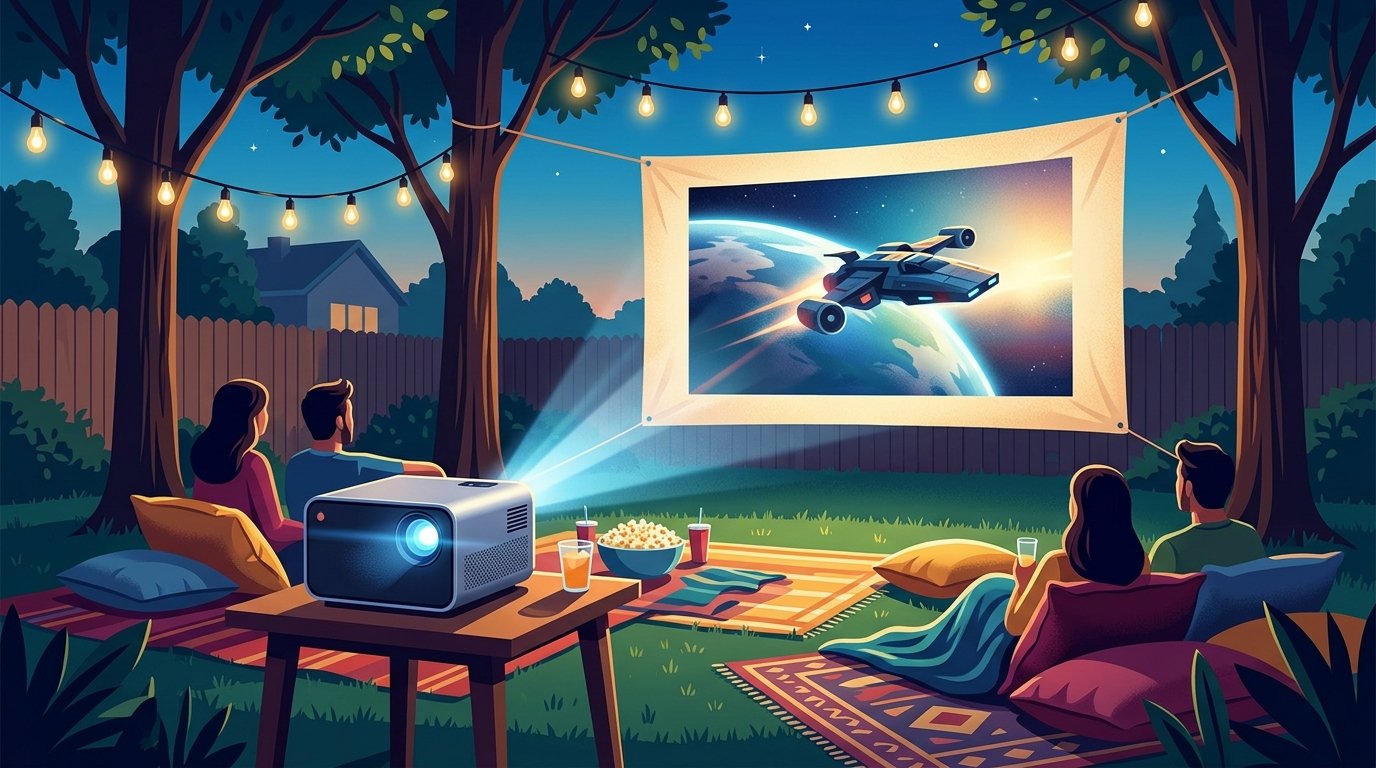 Transform Your Backyard: The Ultimate Guide to Portable Projectors for Outdoor Movie Nights
