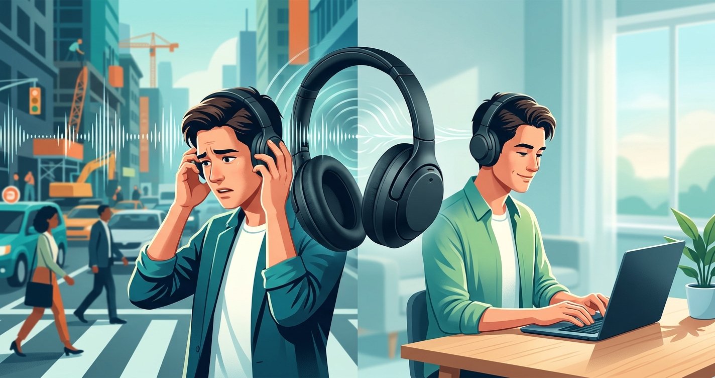 Escape the Chaos: How Noise-Cancelling Headphones Can Transform Your Productivity and Peace
