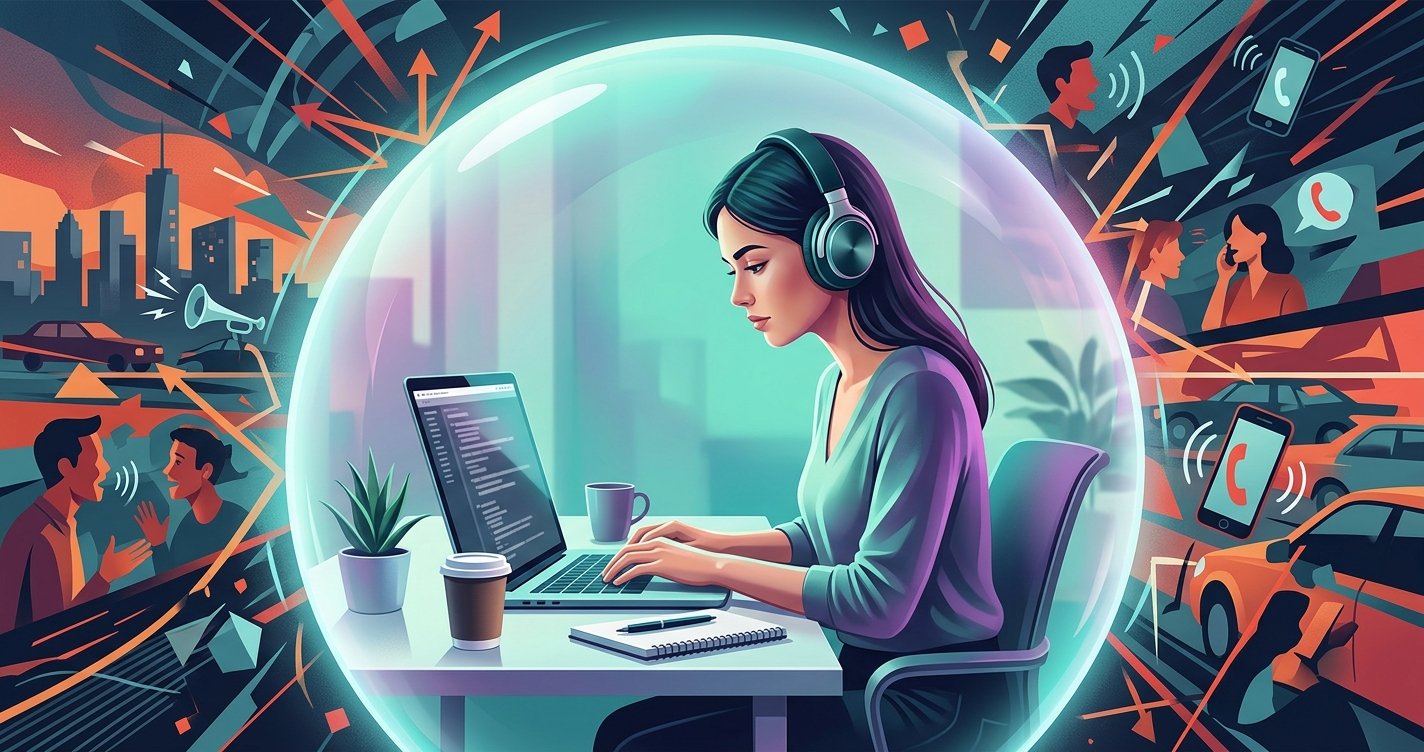 Silence the Chaos: The Best Noise-Cancelling Headphones for Ultimate Focus (Remote Work &amp; Study Edition)