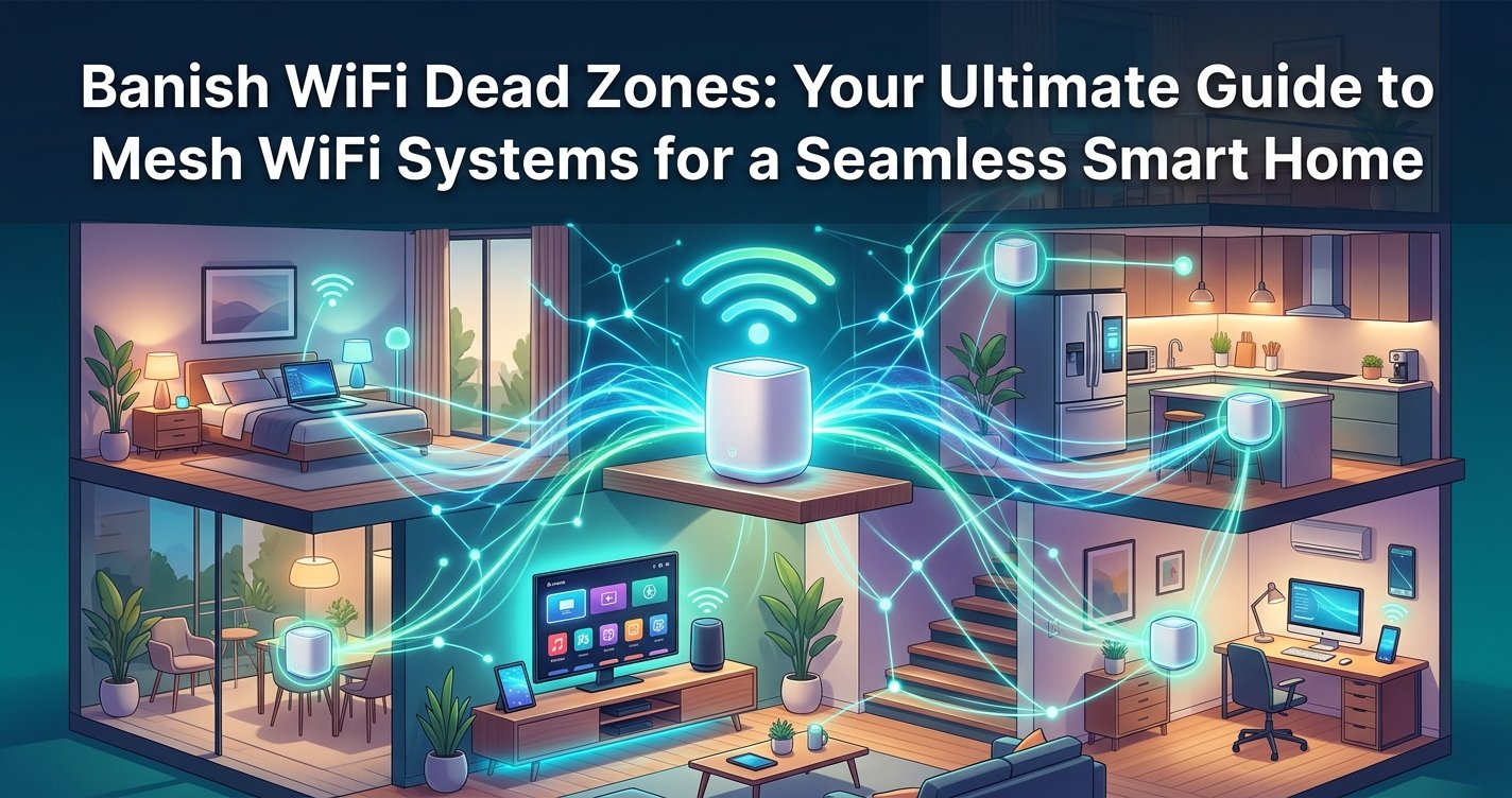 Banish WiFi Dead Zones: Your Ultimate Guide to Mesh WiFi Systems for a Seamless Smart Home